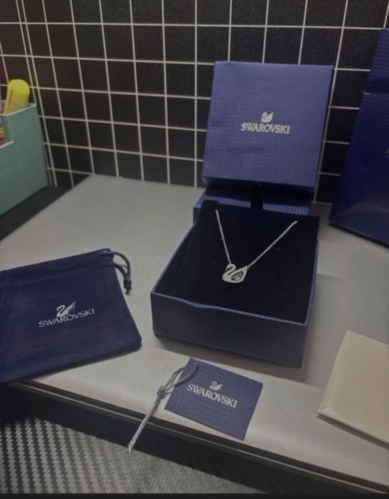 Колие Swarovski blue