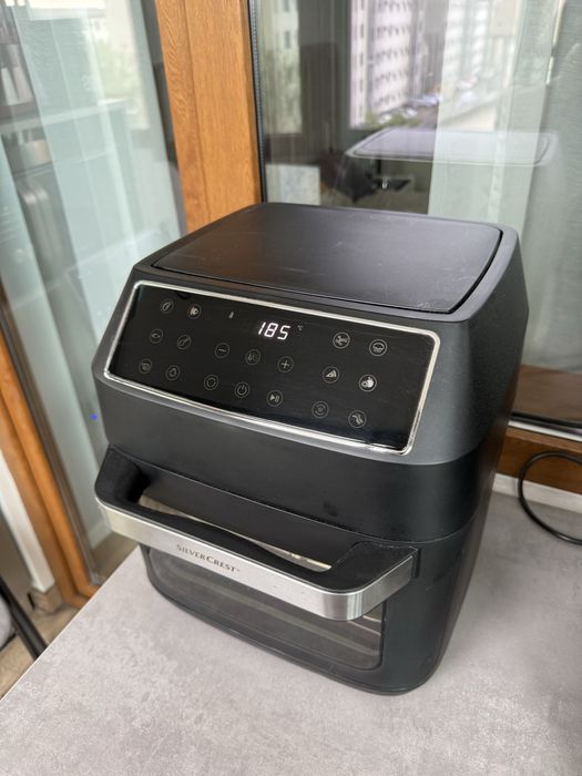 Friteuza fara ulei SilverCrest SHF1800 9in1 negru 1800W