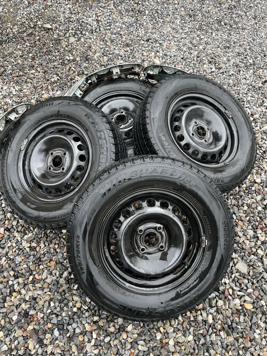 Шина р14+ с диской оригинал с кобальта