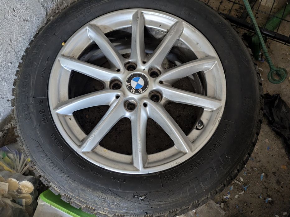 BMW Джанти с гуми и датчици, VW 5x112 17 цола