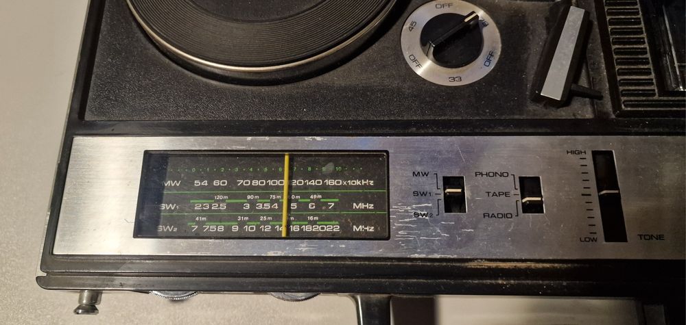 Sistem Audio Retro 3-în-1: Silvano SKPC-717,fabricat în Japonia