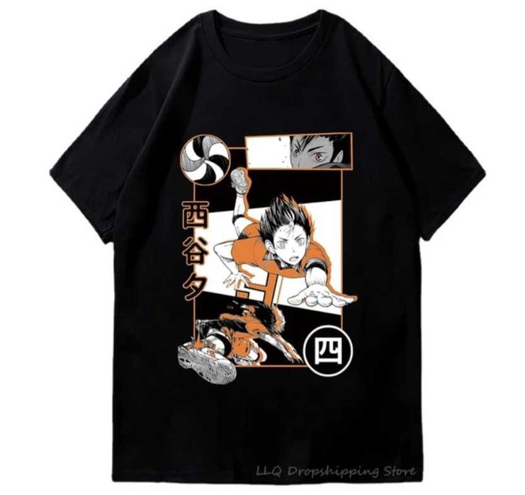 Тениска на аниме Haikyuu