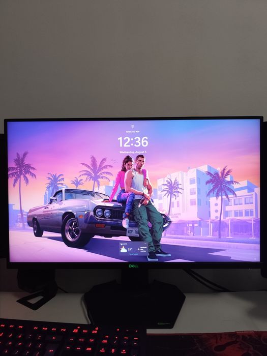 Dell G2724D – 27" QHD 165Hz като нов от магазина, много запазен