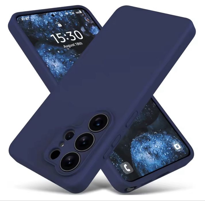 Samsung S23/S24/S25/S26 PLUS ULTRA EDGE Husa Silicon Captusit cu Catifea Interior