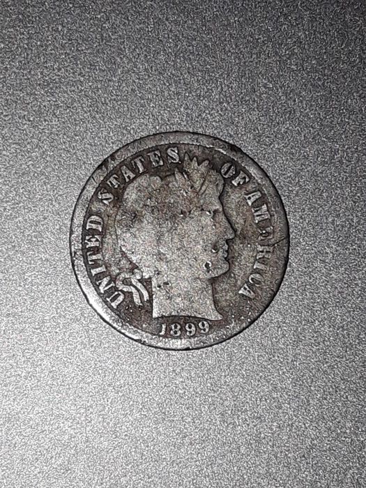 2 monede argint one dime