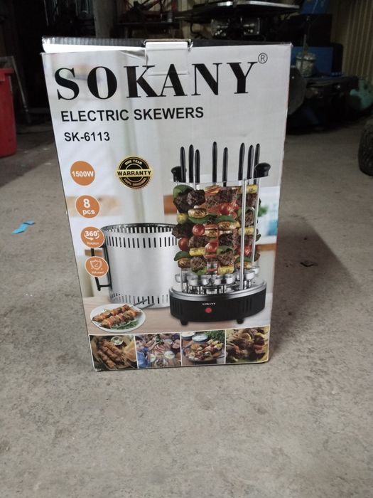 Продам электро-шашлычницу