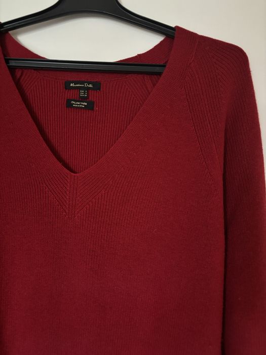Bluza superba Massimo Dutti - bumbac si lana - marime S/36 - noua