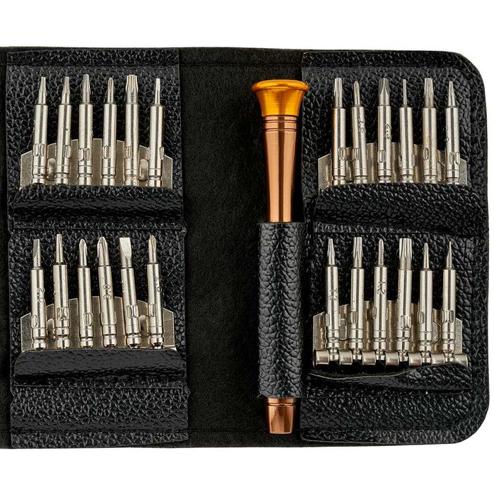 Набор отверток для разбора электроники,ноутбуков 28 шт купить в Астане