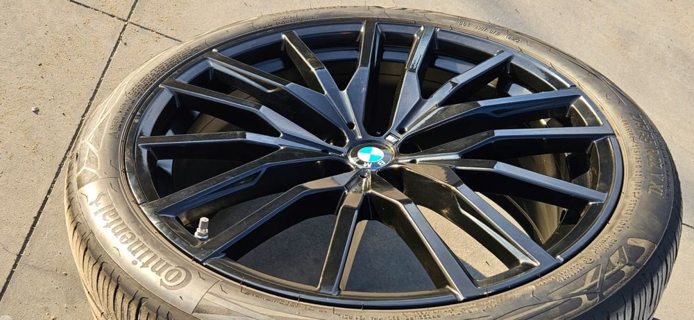 Jante BMW X5 G05 X6 G06 M black edition 315 30 22/275 35 22Continental