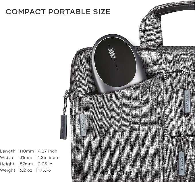 Satechi M1 simsiz Bluetooth sichqoncha (USB-C zaryadlanadi)