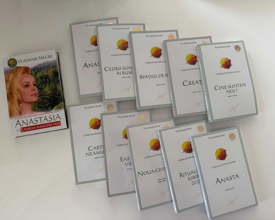 Seria completa Vladislav Megre – Cedrii sunatori ai Rusiei (11 volume – include editia speciala)