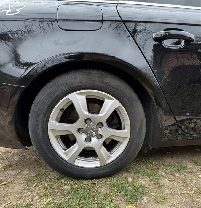 Vând jante Audi 5x112 225/55R16 sau  schimb cu R18 plus diferența din partea mea