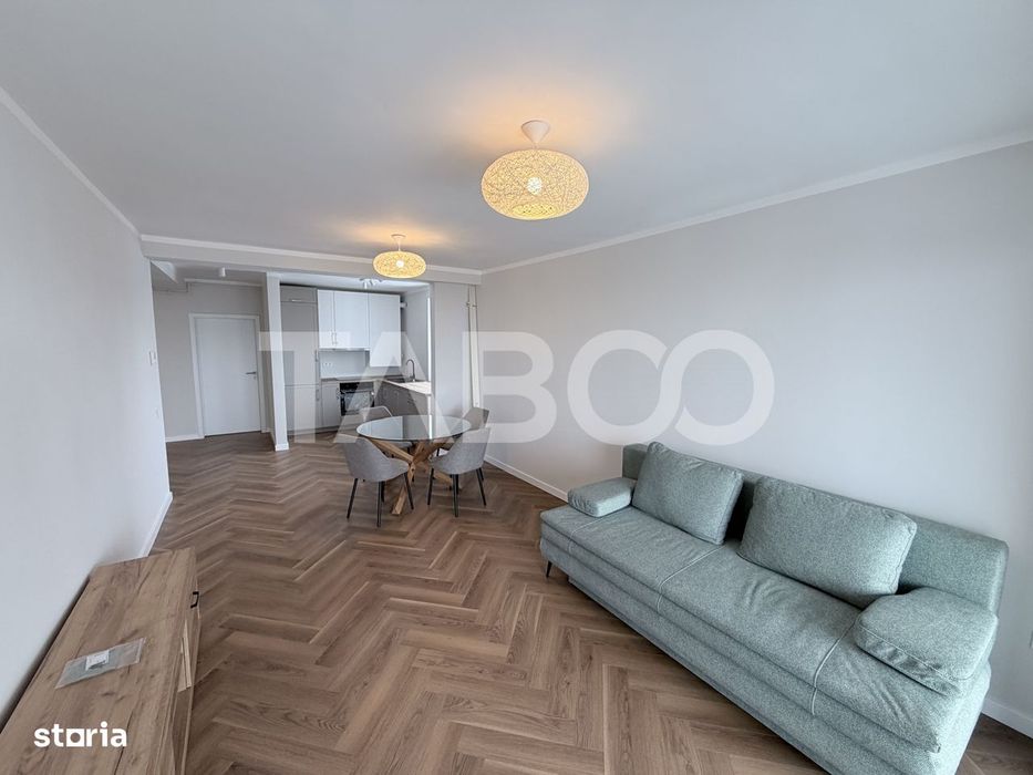 Apartament 3 camere 2 bai terasa la prima inchiriere in DaVinci Sibiu
