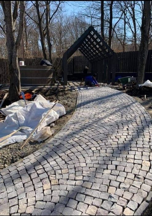 Piatra cubică nouă ANDEZIT.  Livrare și montaj oriunde în Țară