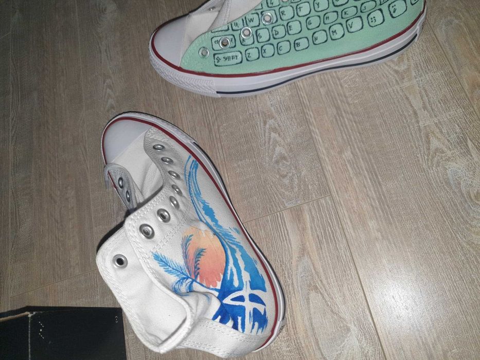 Tenesi CONVERSE ALL STAR personalizati 100% original