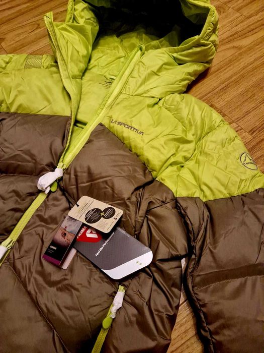 Geaca puf La Sportiva, noua,mas M-L, salewa, rab, mammut