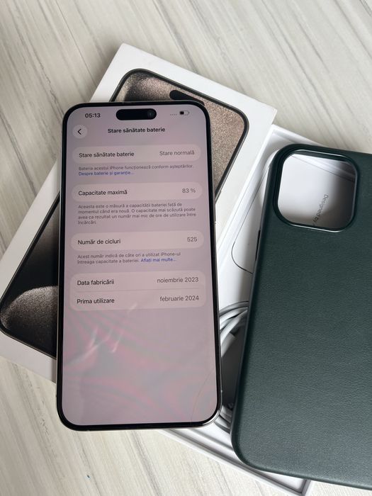 Iphone 15 pro max 256gb