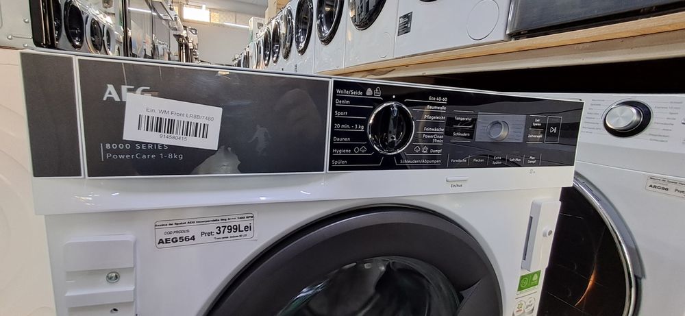 Masina de spalat AEG seria 8000 incorporabila import GERMANIA AEG564