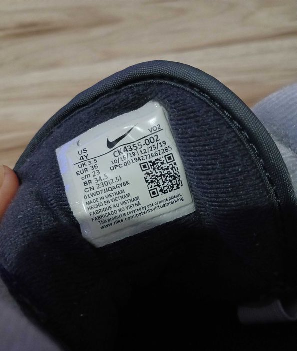 Adidasi dama originali Nike Air Barrage,mar.36