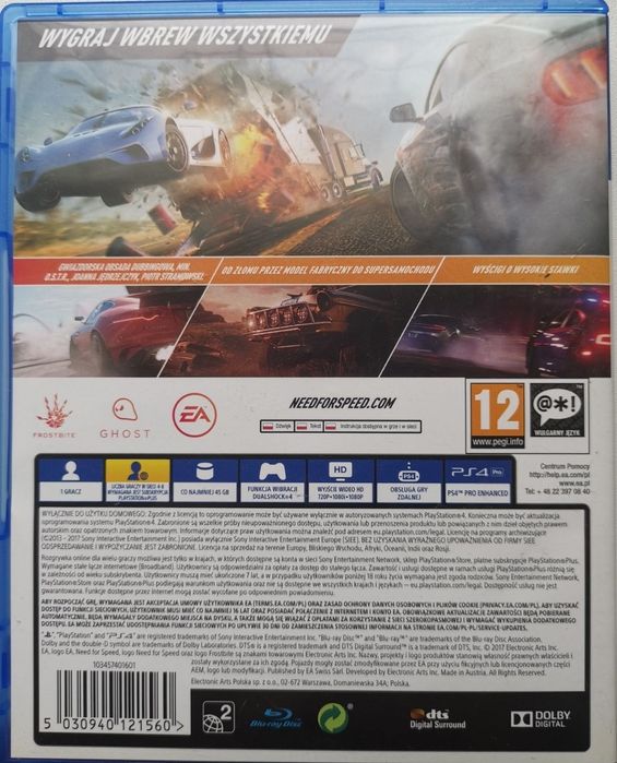 Jocuri PS4 FIFA 21 & Need for Speed payback