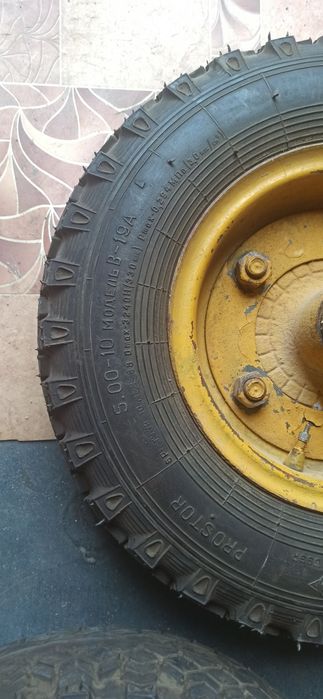 Колеса с дисками для тележки или прицепа
