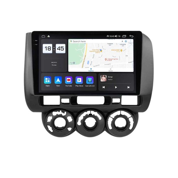 Navigatie Honda Jazz City 2002 - 2007 2GB 4GB 8GB Garantie Camera