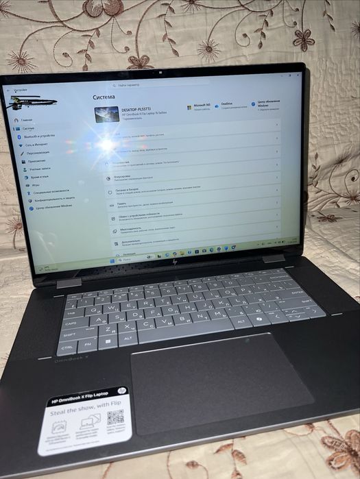 Notebook hp omnibook x-flip sensor