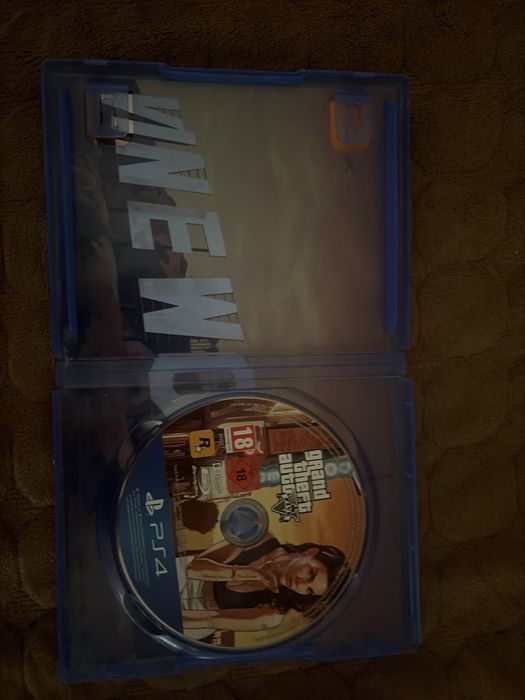 GTA 5 диск на пс 4