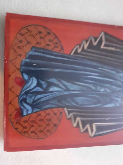 icoana Maica Domnului Fecioara Maria 16/30 cm pictura pe lemn
