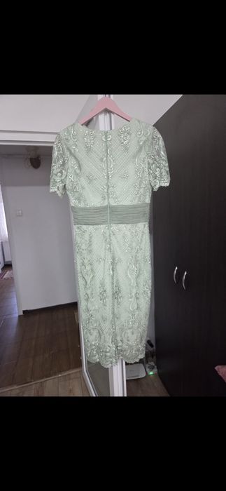Rochie verde Nissa,noua