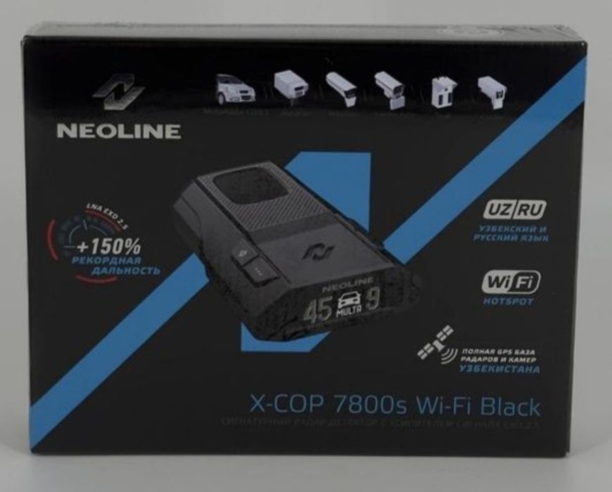 Neoline X-COP 7800s Wi-Fi black orginal yengi