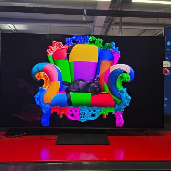 Smart TV SAMSUNG OLED 55S92C 138cm 4K 144Hz QD-OLED Neural Quantum 4K Dolby Atmos LaserSlim Tizen WiFi Clasa G Garantie Reselecto