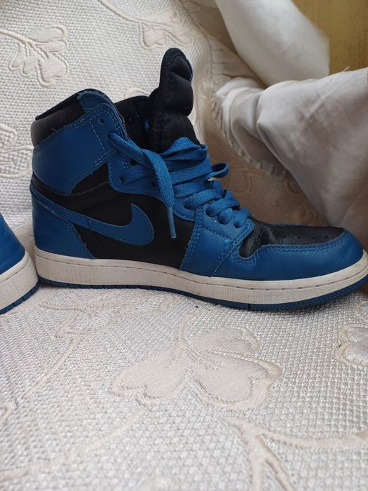 Маратонки Nike Air Jordan 1 Retro High OG Dark Marina Blue