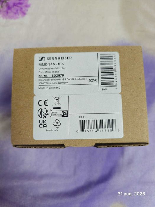 Capsula SENNHEISER MMD945-1BK nou