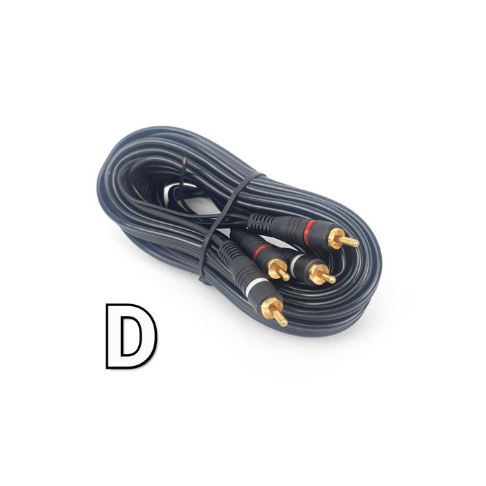 Accesorii pt de Tub Bass-Subwoofer-Filtru HI LOW-Siguranta-Cabluri RCA