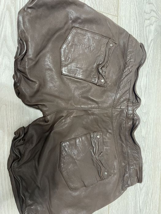 Pantaloni  scurti din piele Maze