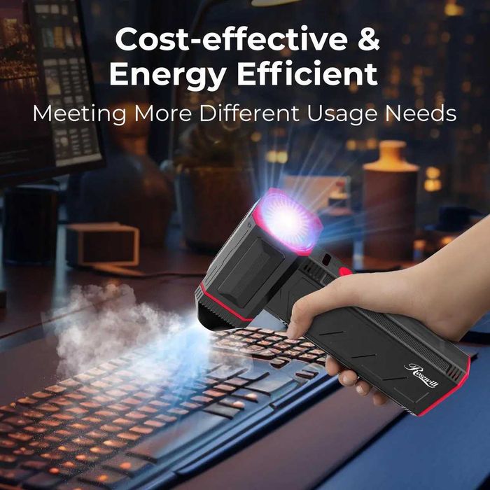 Беспроводной воздуходув Rosewill Cordless Air Duster 120000 оборот/мин