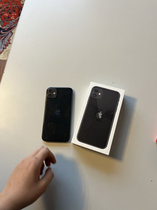Iphone 11 гарантия 3месц с коробкой