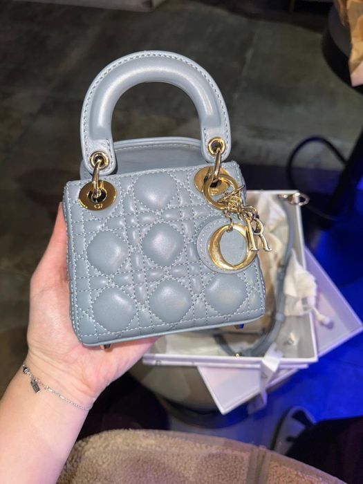 чанта lady dior micro