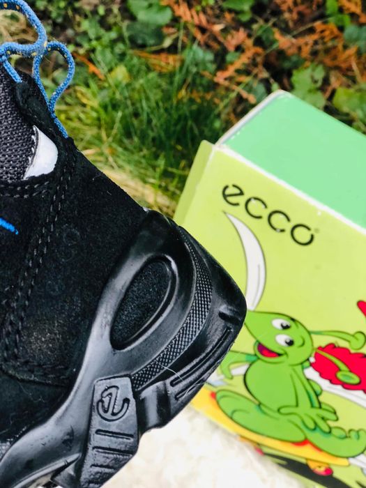 Ghete baiat ECCO-marimea 28,,inter18cm,Piele,impermeab,ca Geox,Salomon