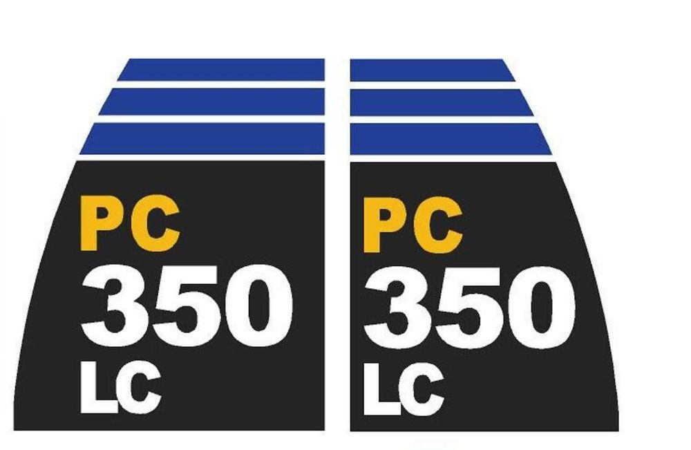 Sticker autocolant Komatsu Bobcat CAT JCB FIAT John Deere CLAAS CASE