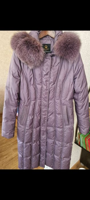 Пуховик теплый женский