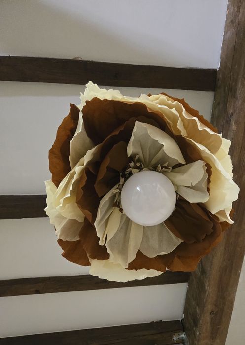 Ръчно изработен полилей във формата на цвете