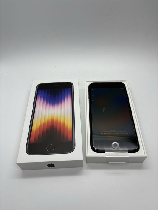 iPhone SE 3 Black, 64Gb - NOU Desigilat + Garantie