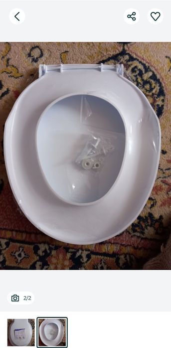 Capac toaletă  produs nou