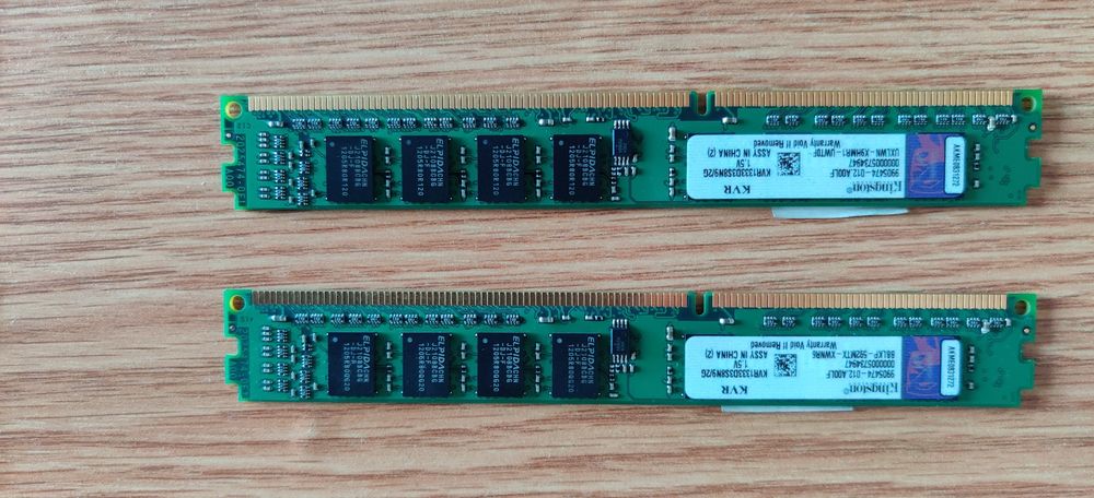 Kit Memorie RAM Kingston 4GB (2×2GB) DDR3