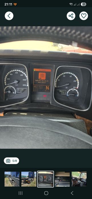 Vând Mercedes actros mp4 1845 Transcontainer Kogel 2010