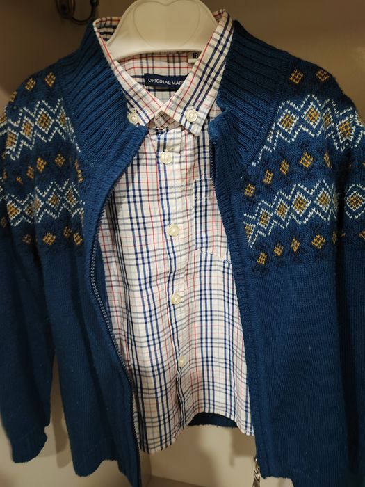 Джемпер детский  и рубашка