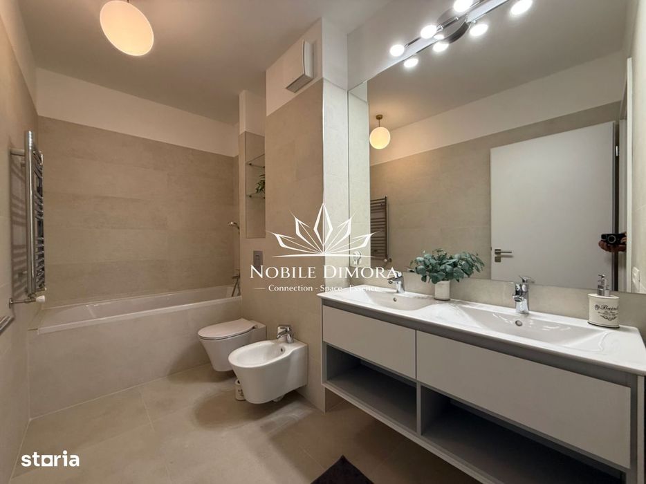 ISHO - Apartament cu 4 camere de lux, 2 bai, 2 balcoane, parcare priva