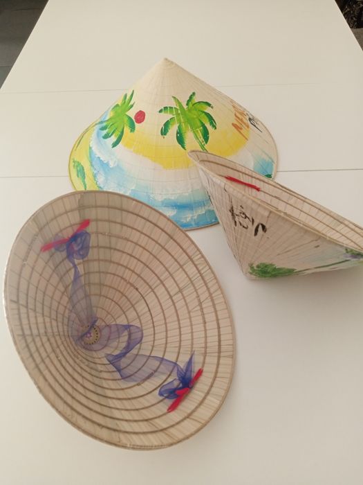 Шляпа плетеная-3 шт